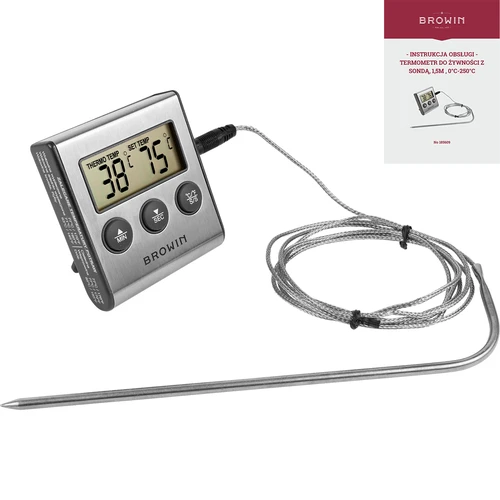 Termómetro de cozinha eletrónico com sonda (0°C a 250°C) - 4