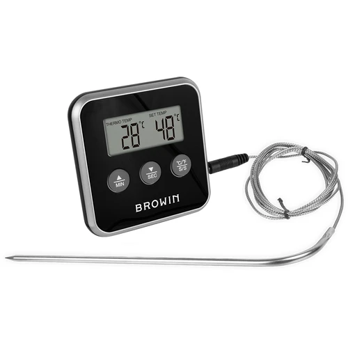 Termómetro de cozinha eletrónico com sonda (0°C a 250°C) sortido - 3