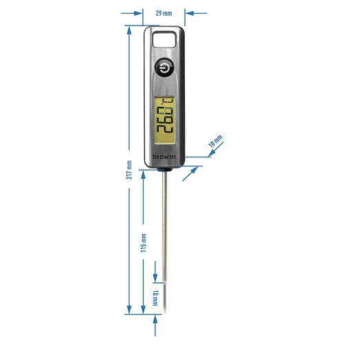Termómetro de cozinha eletrónico, LCD (-50°C a +200°C) - 4