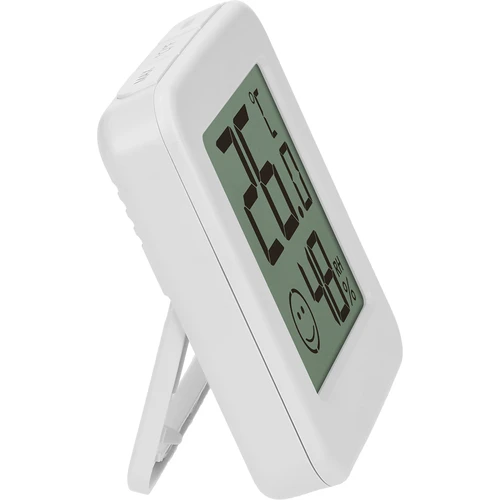 Termómetro eletrónico com indicador de conforto, branco - 3