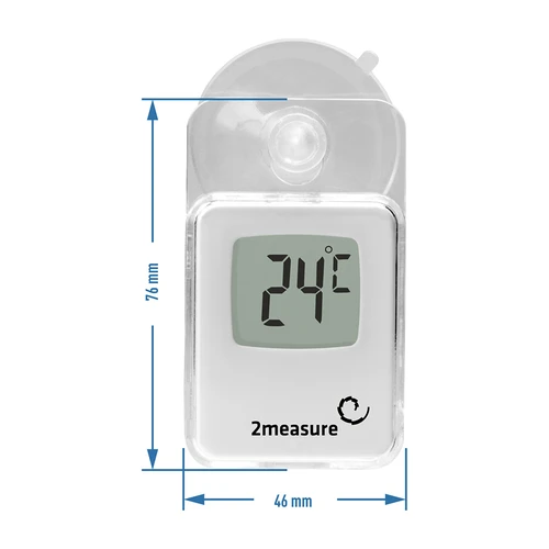Termómetro eletrónico com ventosa (-20°C a +50°C) - 3