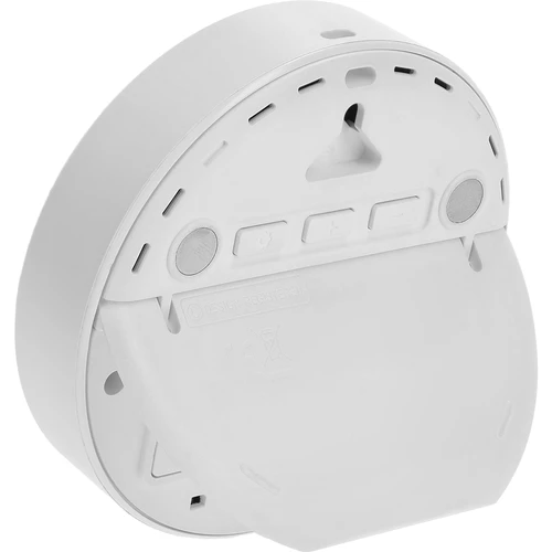 Termómetro eletrónico da marca Soens - com sensor externo, redondo branco - 3