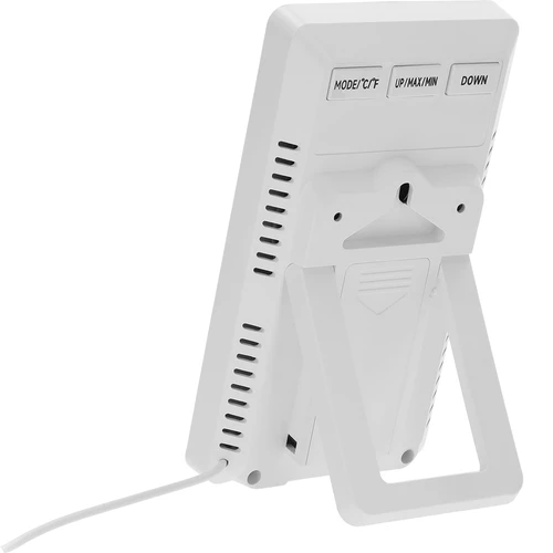 Termómetro eletrónico da marca Soens – com sonda, branco - 4