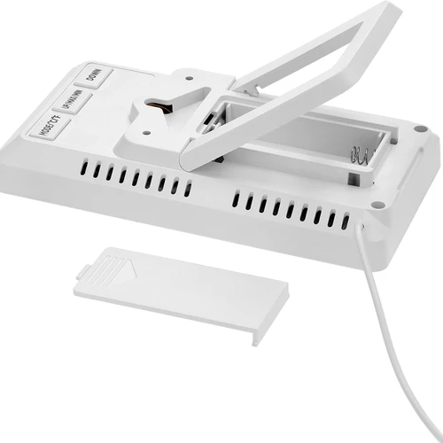 Termómetro eletrónico da marca Soens – com sonda, branco - 5