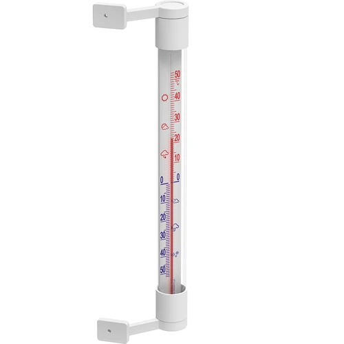 Termómetro exterior branco (-50°C a +50°C) 22 cm - 2