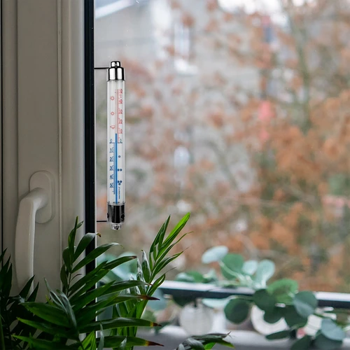 Termómetro exterior com estrutura metálica (-50°C a +50°C) 20 cm - 6