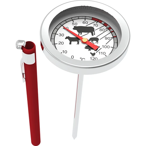 Termómetro para assar carnes (0°C a +120°C) 12,5 cm - 4