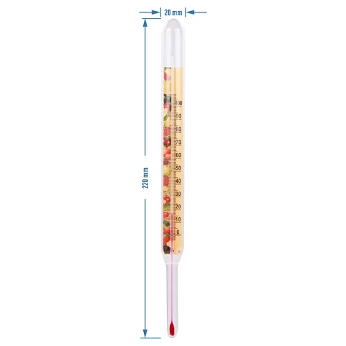Termómetro para conservas (0°C a +100°C) 22 cm - 2