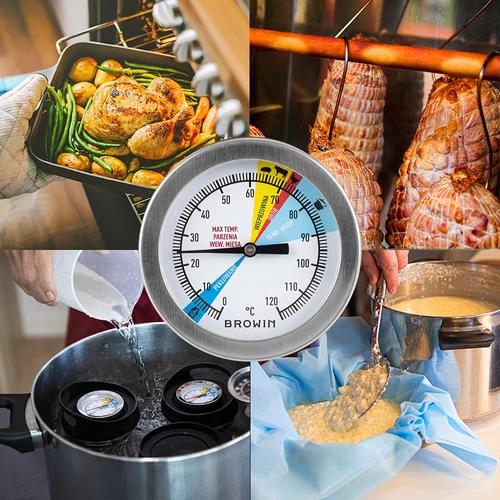 Termómetro para cozedor de fiambre 0,8 kg (0°C a +120°C) 9,0 cm - 6