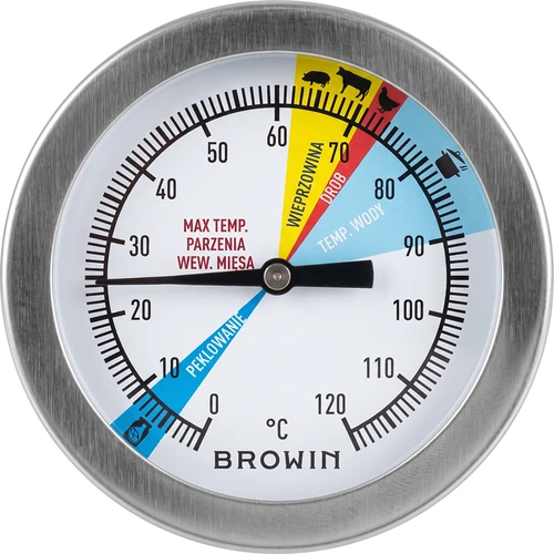 Termómetro para cozedor de fiambre 0,8 kg (0°C a +120°C) 9,0 cm - 2