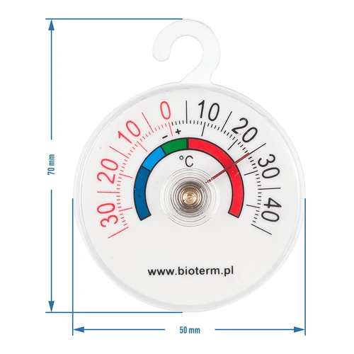 Termómetro para frigoríficos e congeladores (-35°C a +45°C) Ø 5 cm - 2