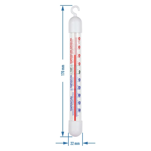 Termómetro para frigoríficos e congeladores (-50°C a +40°C) 17 cm - 2
