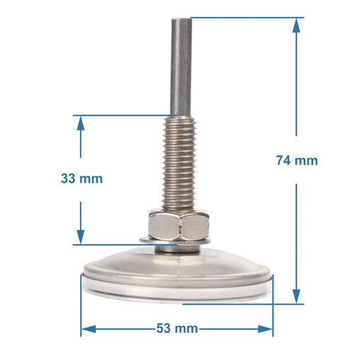Termómetro para fumador e BBQ (0°C a +250°C) 6,0 cm - 5
