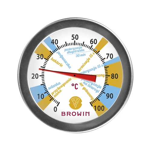 Termómetro para queijo (0°C a +100°C) 19,8cm - 2
