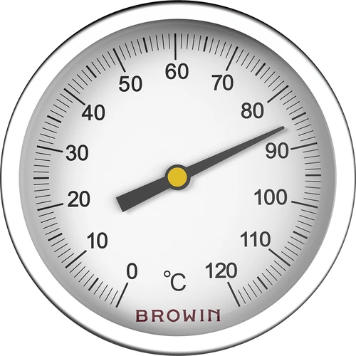 Termómetro universal (0°C a +120°C) 5 cm - 2