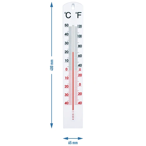 Termómetro universal branco (-40°C a +50°C) 40 cm - 2