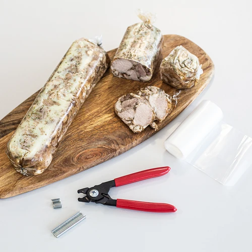 Tripa de poliamida para charcutaria 8 m - Ø73 mm, 100°C - 4