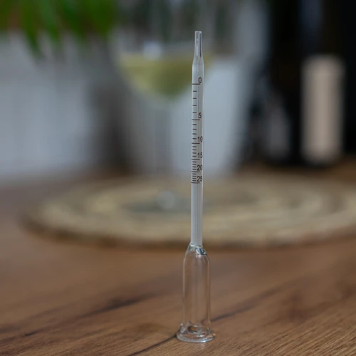 Vinómetro capilar para medição do teor alcoólico - 4