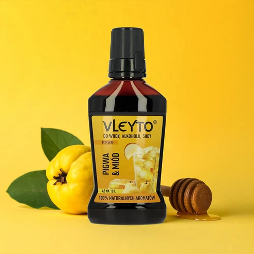 VLEYTO Marmelo & Mel – essência de sabor com aromas naturais, 250 ml - 4