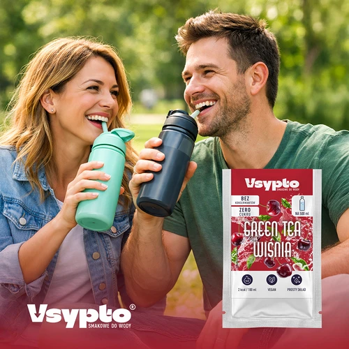 VSYPTO com sabor a Chá Verde e Cereja, 3 g - 7