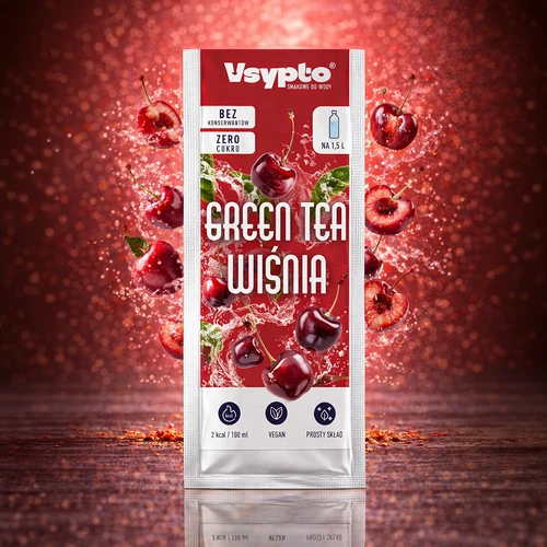 VSYPTO com sabor a Chá Verde & Ginja, 9g - 5