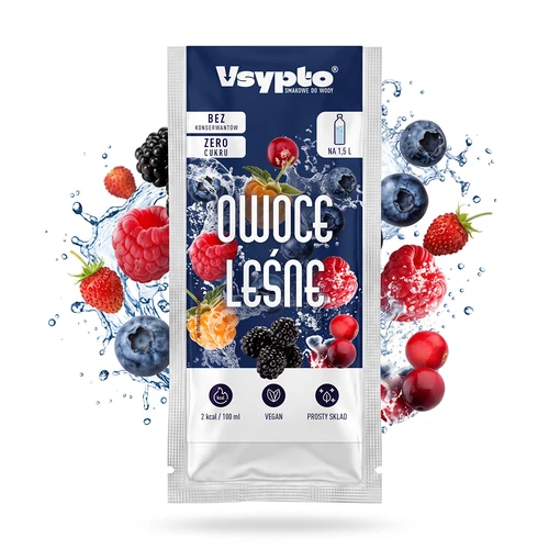 VSYPTO com sabor a frutos silvestres, 9 g