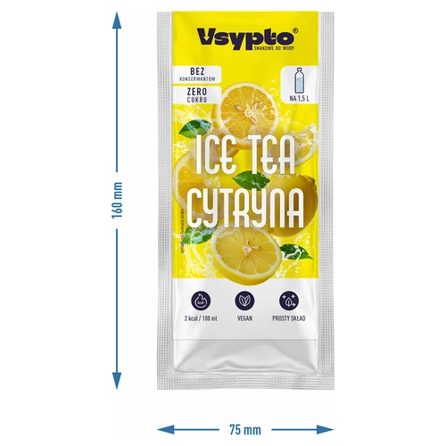 VSYPTO com sabor a Ice Tea Limão, 9 g - 4