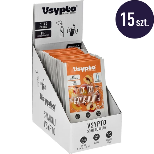 VSYPTO com sabor a Ice Tea Pêssego, 3 g - 10