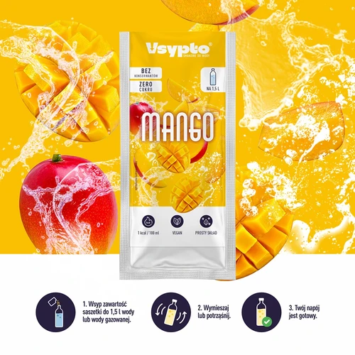 VSYPTO com sabor a manga, 9 g - 6