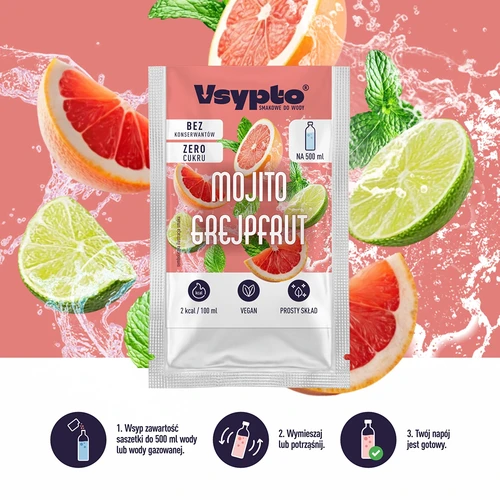 VSYPTO com sabor a Mojito de Toranja, 3 g - 6
