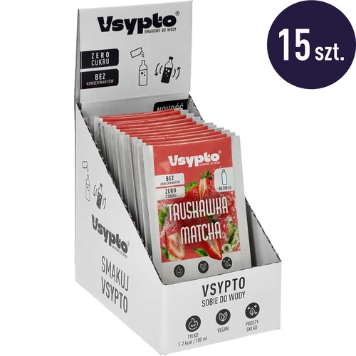 VSYPTO com sabor a Morango e Matcha, 3 g - 10