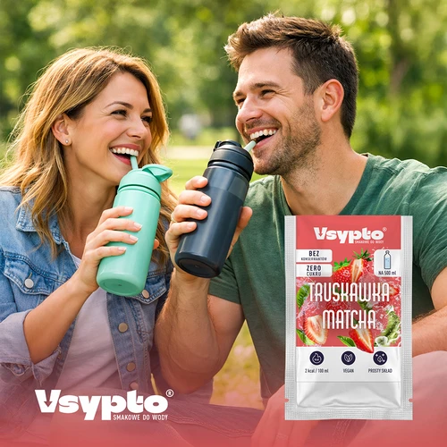 VSYPTO com sabor a Morango e Matcha, 3 g - 7