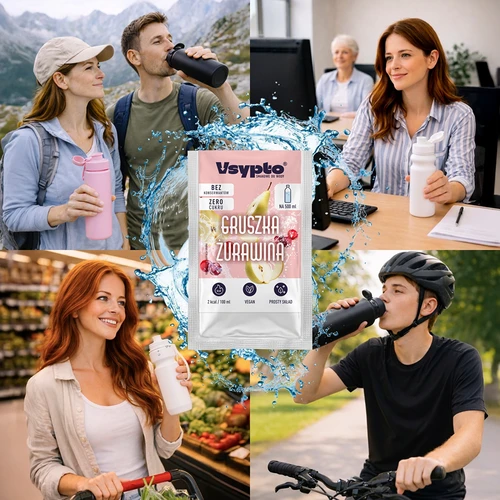 VSYPTO com sabor a Pera & Oxicoco, 3 g - 8