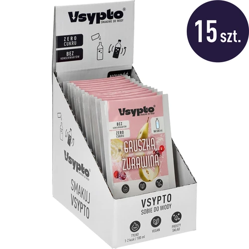 VSYPTO com sabor a Pera & Oxicoco, 3 g - 10