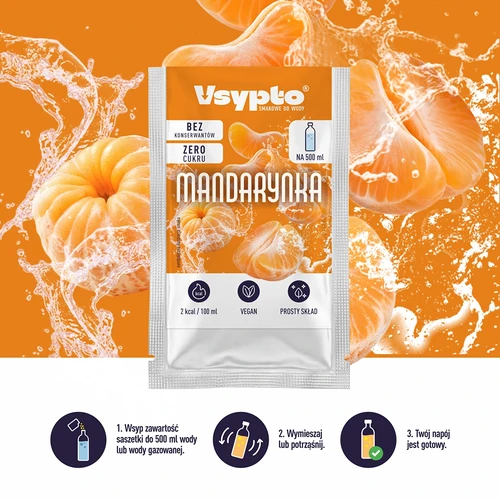 VSYPTO com sabor a tangerina, 3g - 6