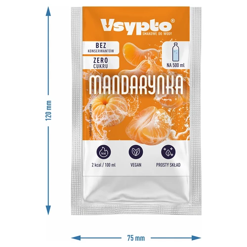 VSYPTO com sabor a tangerina, 3g - 4