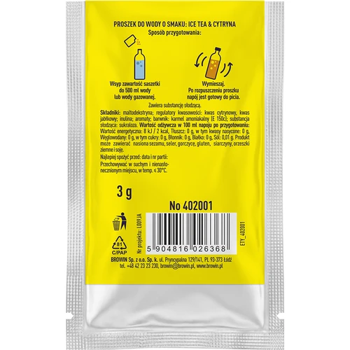 Vsypto Ice Tea Limão - pack 15x3g - 6