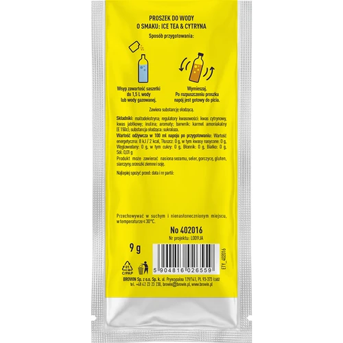Vsypto Ice Tea Limão - pack 15x9 g - 6
