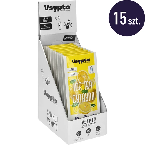 Vsypto Ice Tea Limão - pack 15x9 g - 2