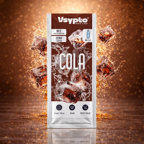 Vsypto sabor cola - pó saborizante para água, 9 g - 5