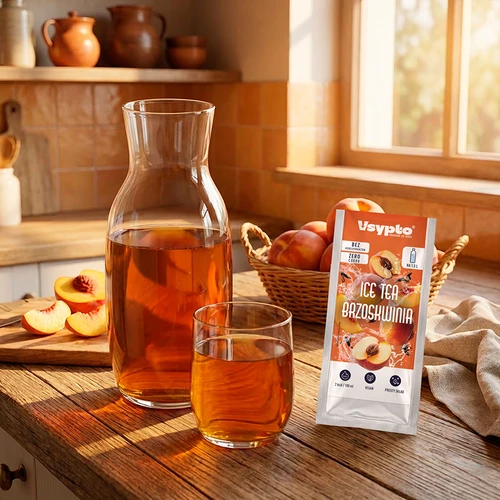 VSYPTO sabor Ice Tea Pêssego, 9 g - 9