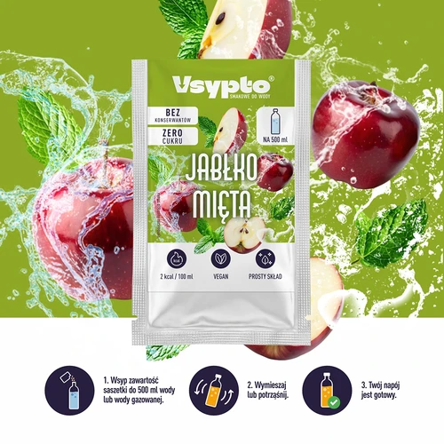VSYPTO sabor Maçã e Hortelã, 3 g - 6
