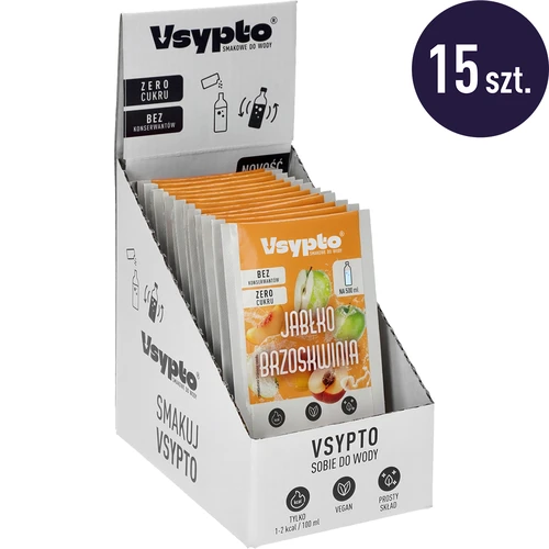 VSYPTO sabor Maçã-Pêssego, 3 g - 10