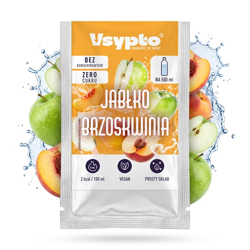VSYPTO sabor Maçã-Pêssego, 3 g