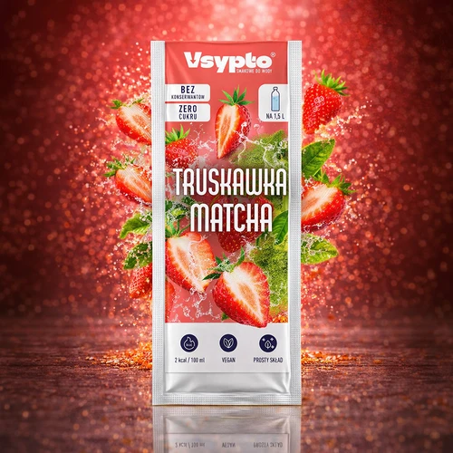 VSYPTO sabor Morango Matcha, 9 g - 5