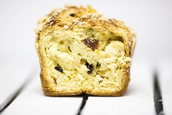 Bolo caseiro de massa lêveda com crumble
