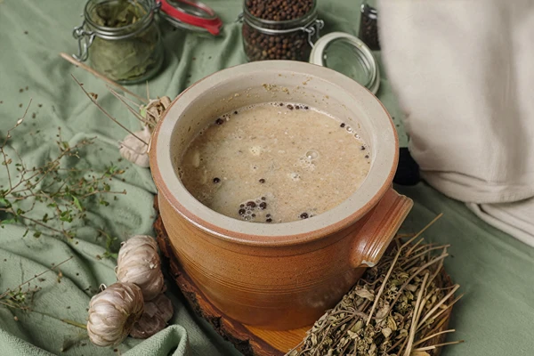 Fermento natural caseiro para żurek