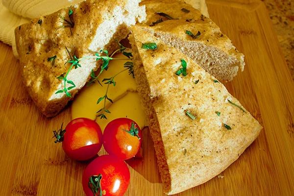 Focaccia - pão italiano