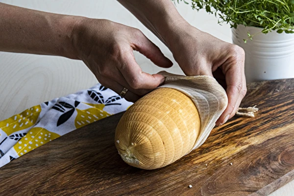 Queijo com coalho fumado