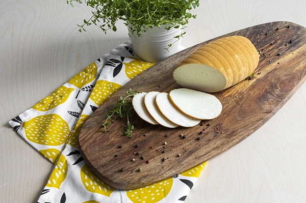 Queijo com coalho fumado